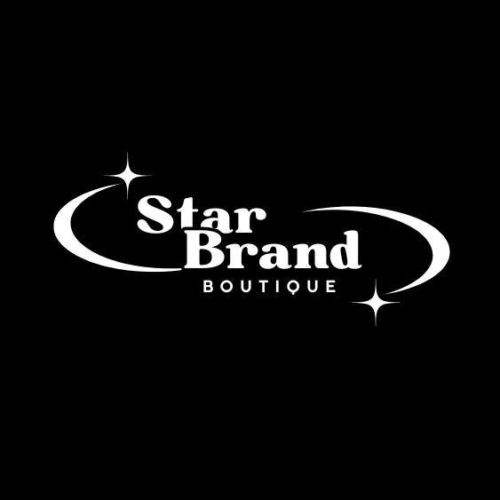 Star Brand Boutique wordmark on black